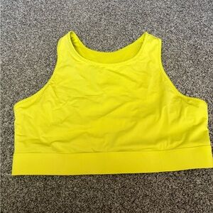 Fabletics Yellow Sports Bra